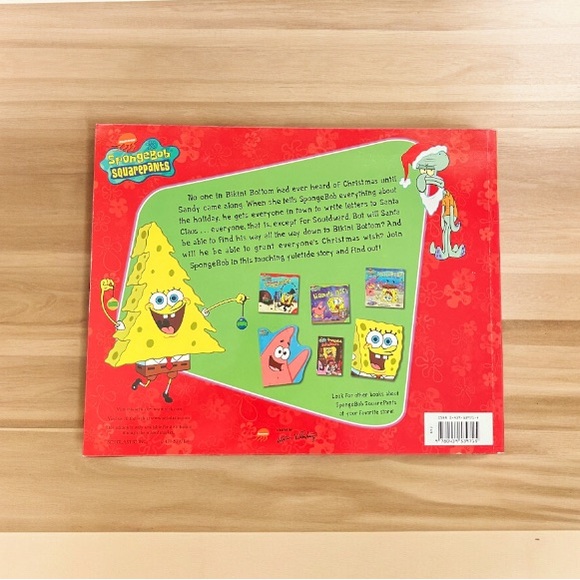 2/$25 SpongeBob Squarepants Book Set of 2 Easter Parade Christmas Wish Nick Jr. - Picture 3 of 5